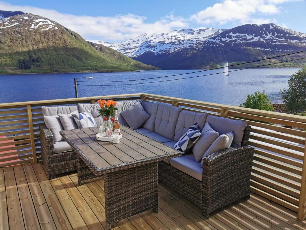 Ferienwohnung Waterfront Senja Torsken Exterior foto
